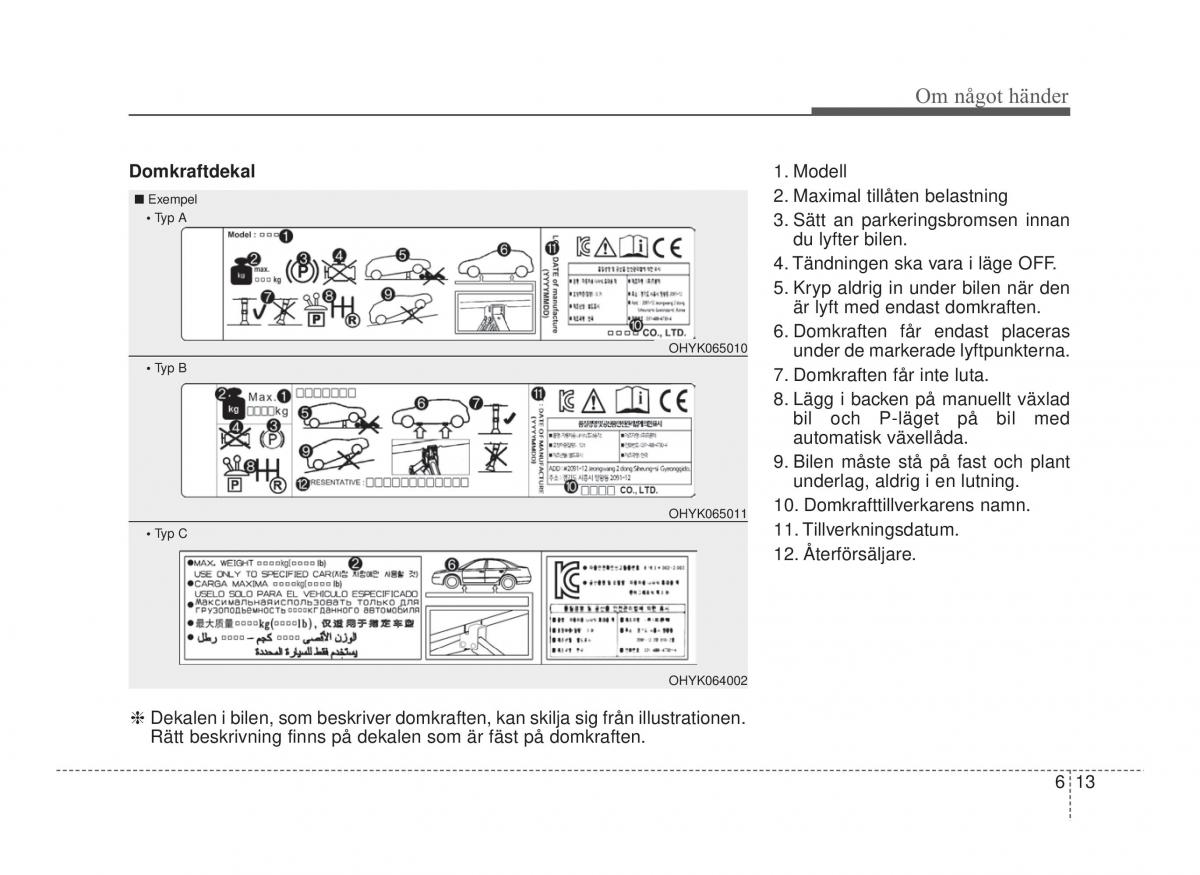 Hyundai ix20 instruktionsbok / page 276