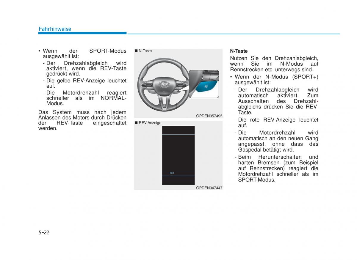 Hyundai i30N Performance Handbuch / page 315