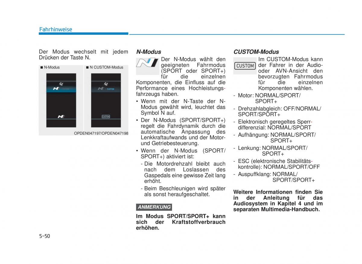 Hyundai i30N Performance Handbuch / page 343