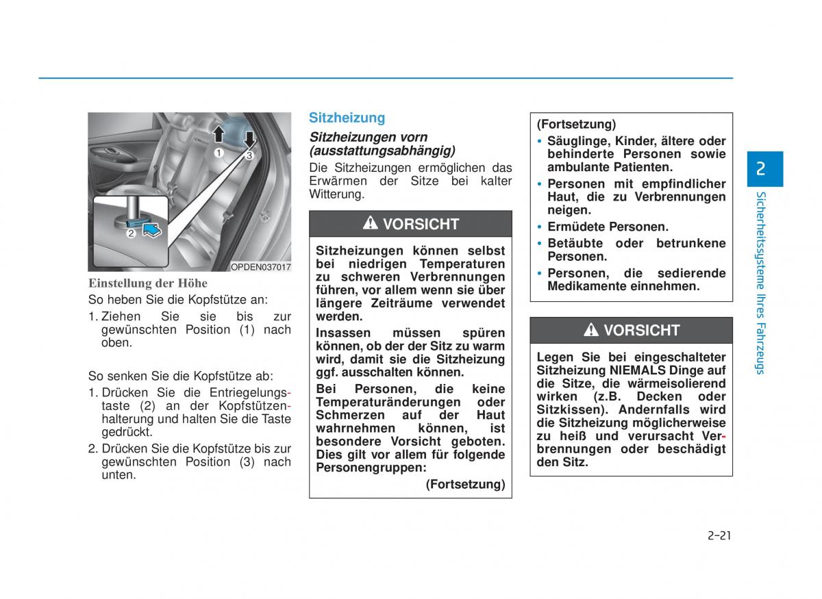 Hyundai i30N Performance Handbuch / page 39