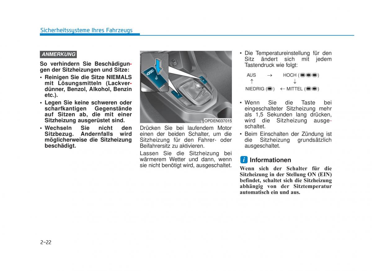 Hyundai i30N Performance Handbuch / page 40