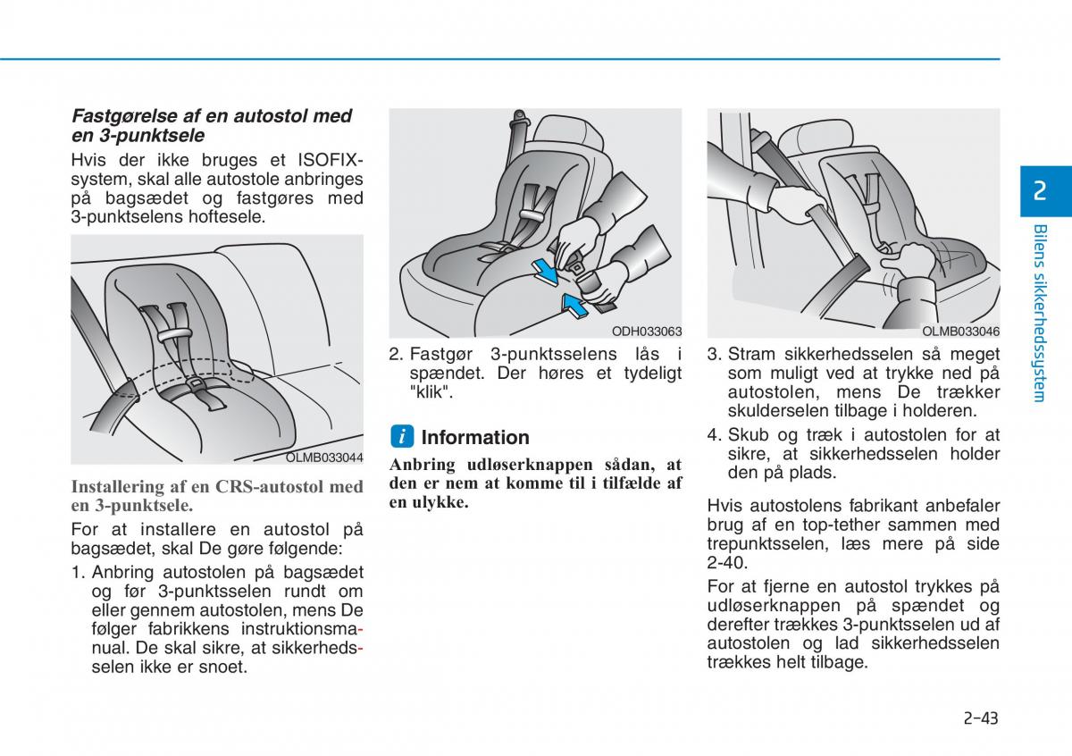 Hyundai i30N Performance Bilens instruktionsbog / page 60