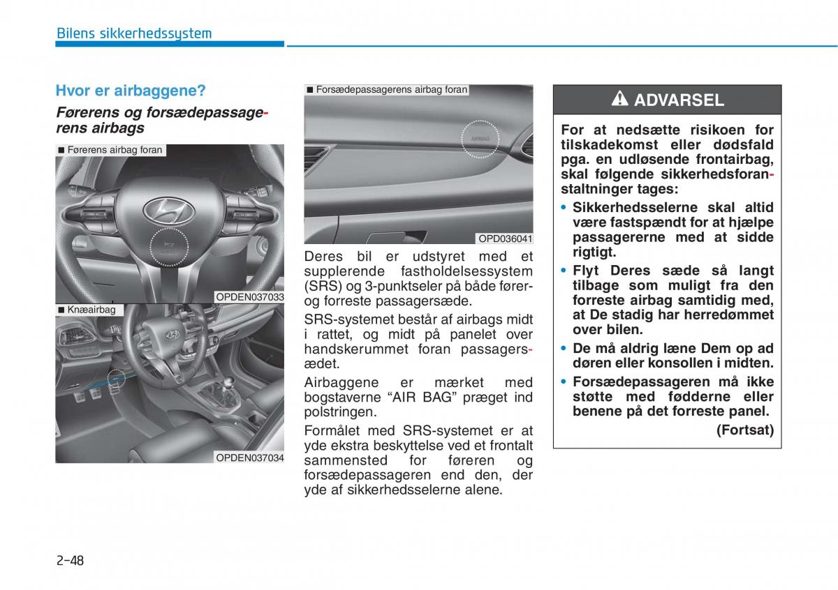 Hyundai i30N Performance Bilens instruktionsbog / page 65