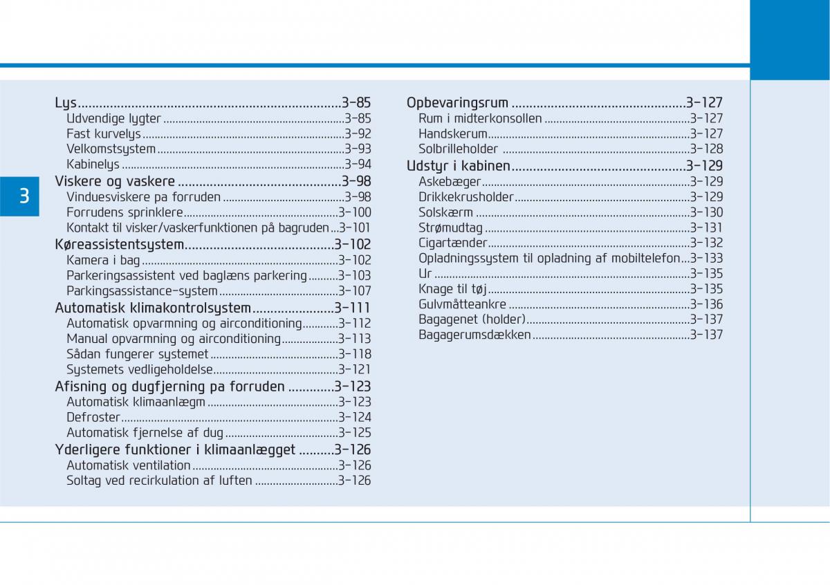 Hyundai i30N Performance Bilens instruktionsbog / page 85