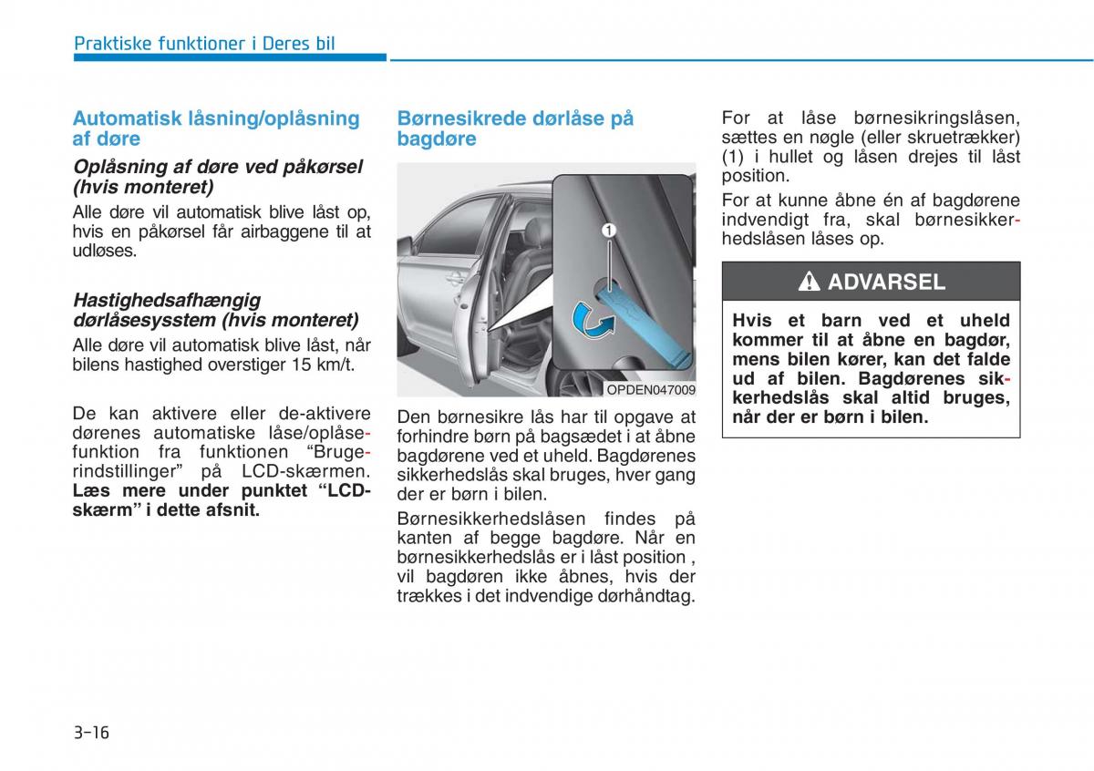 Hyundai i30N Performance Bilens instruktionsbog / page 99