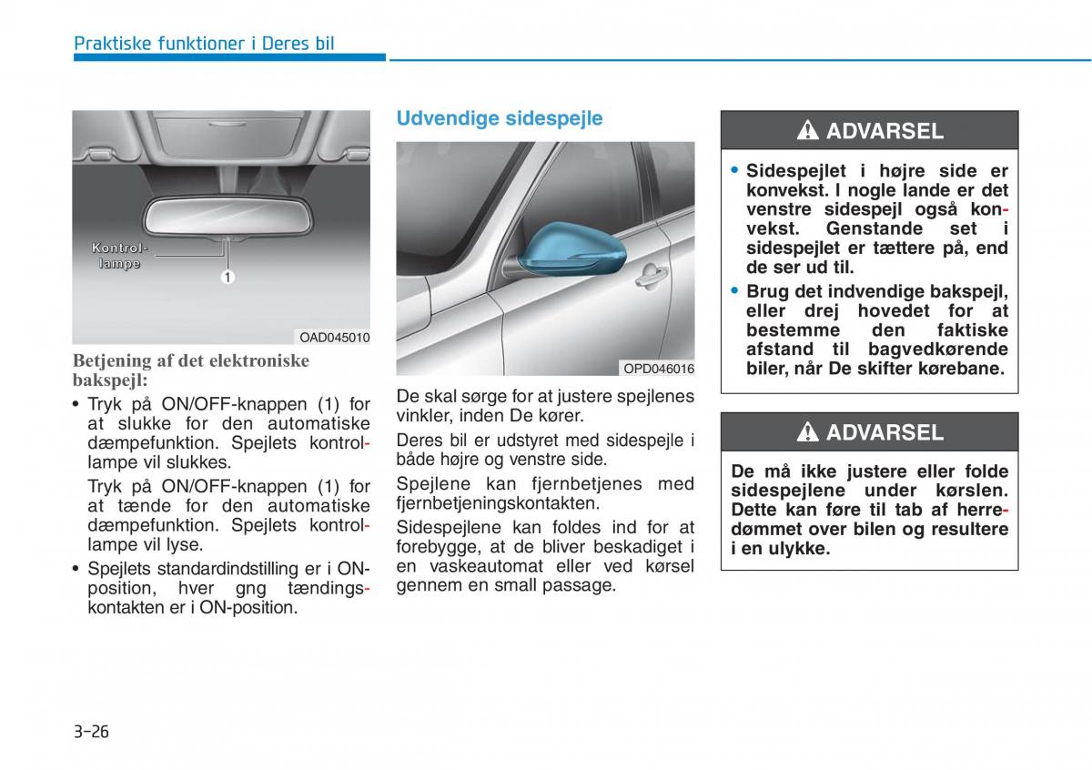 Hyundai i30N Performance Bilens instruktionsbog / page 109