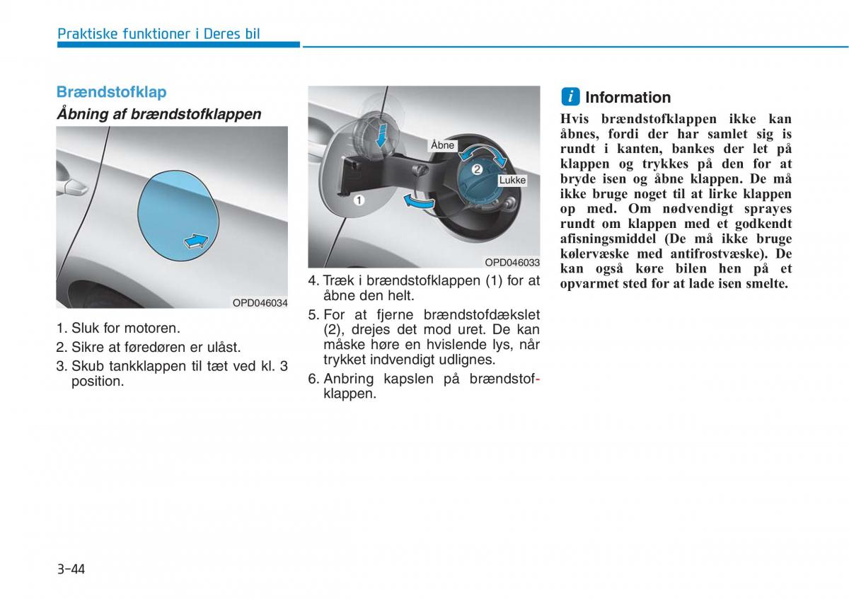 Hyundai i30N Performance Bilens instruktionsbog / page 127