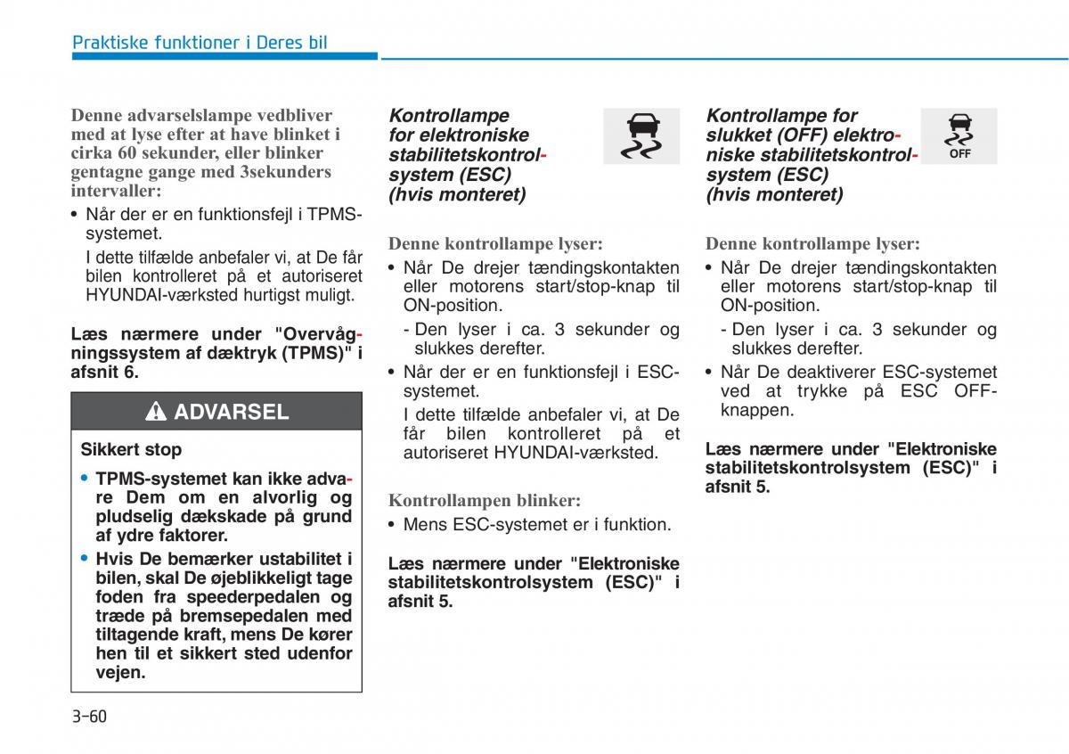 Hyundai i30N Performance Bilens instruktionsbog / page 143