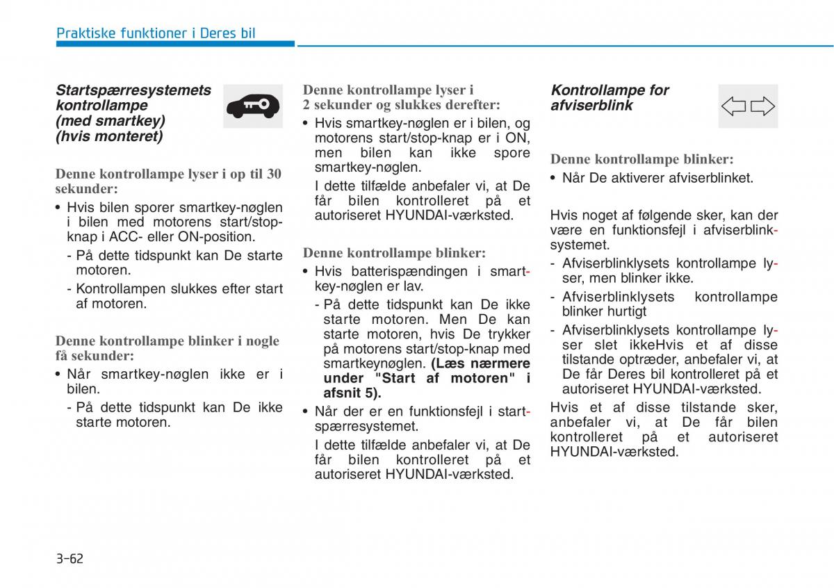 Hyundai i30N Performance Bilens instruktionsbog / page 145