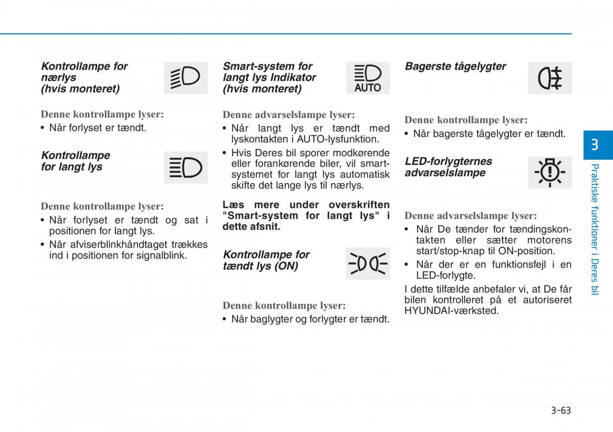 Hyundai i30N Performance Bilens instruktionsbog / page 146