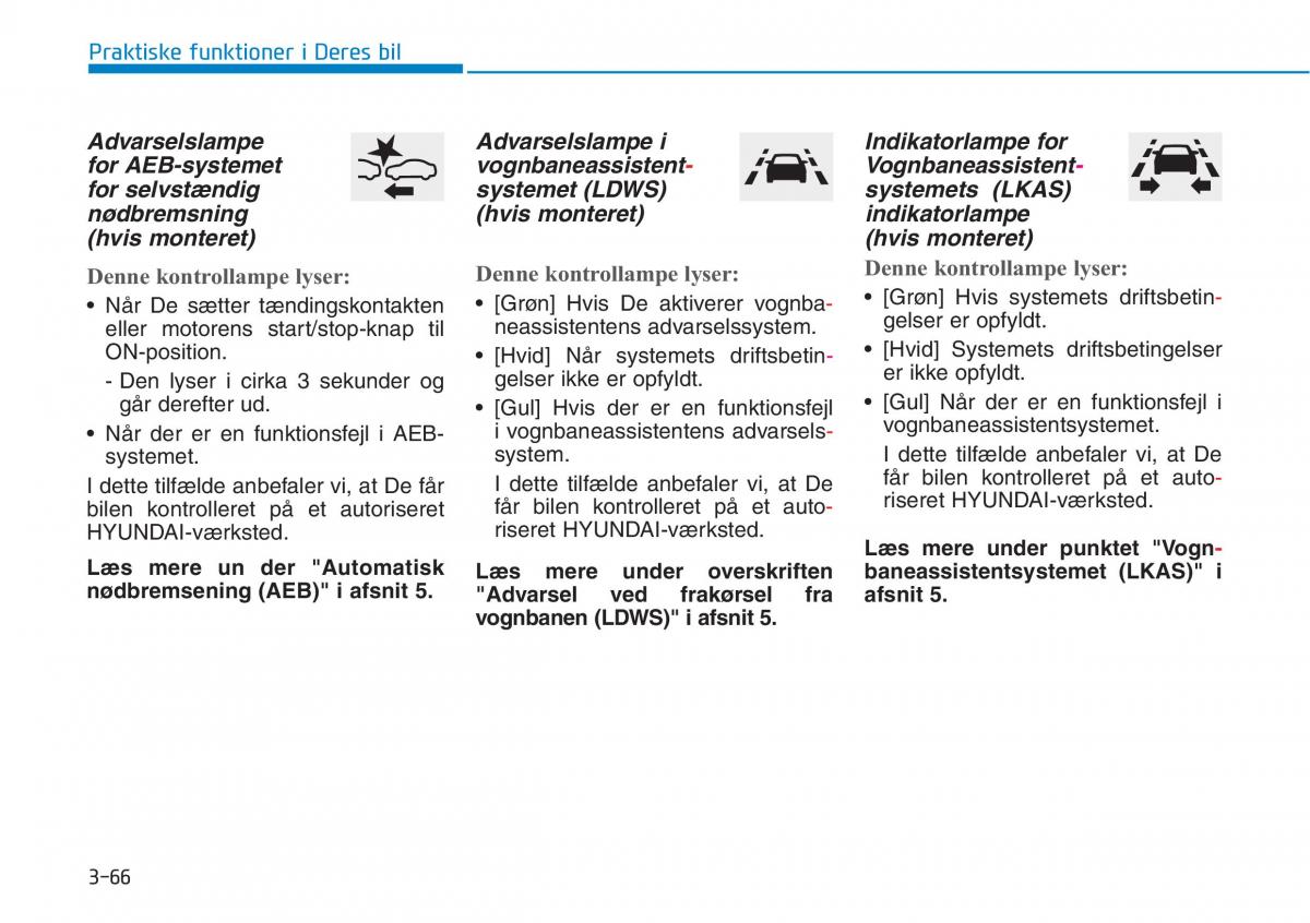 Hyundai i30N Performance Bilens instruktionsbog / page 149