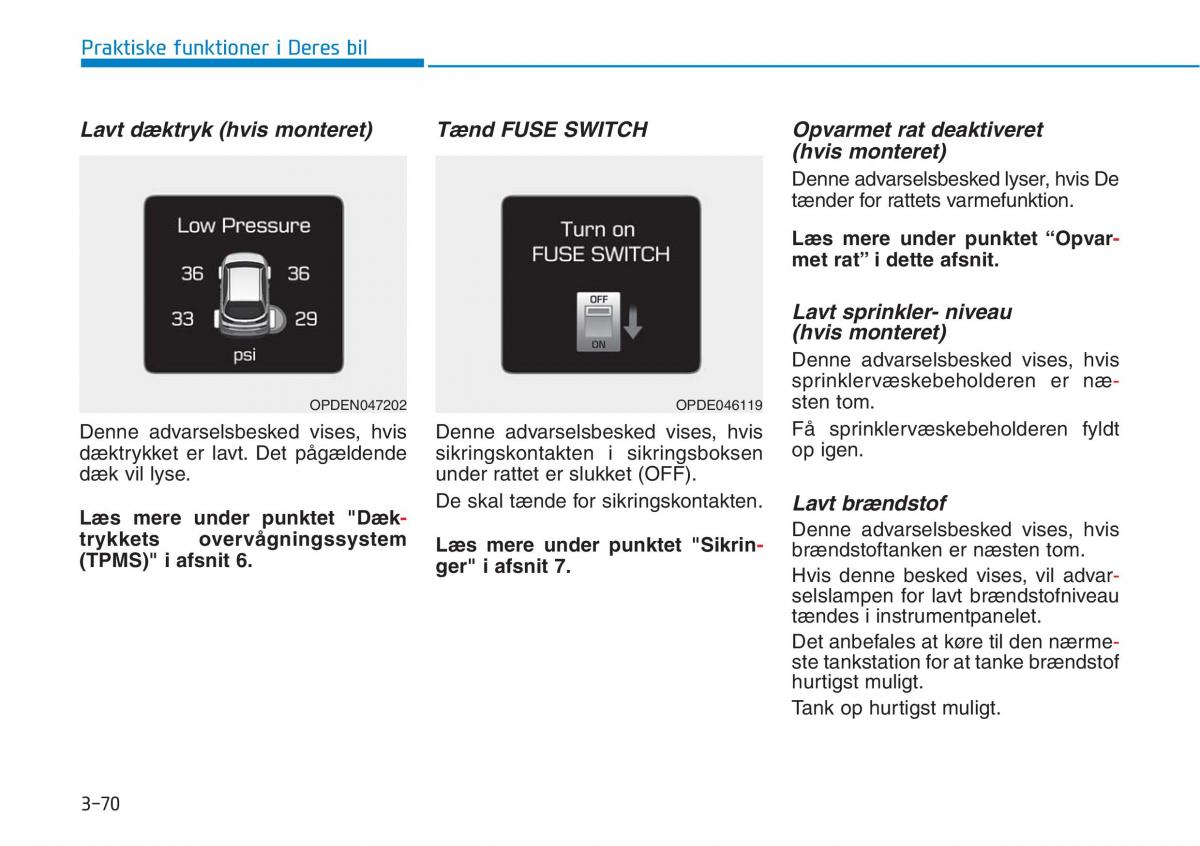 Hyundai i30N Performance Bilens instruktionsbog / page 153