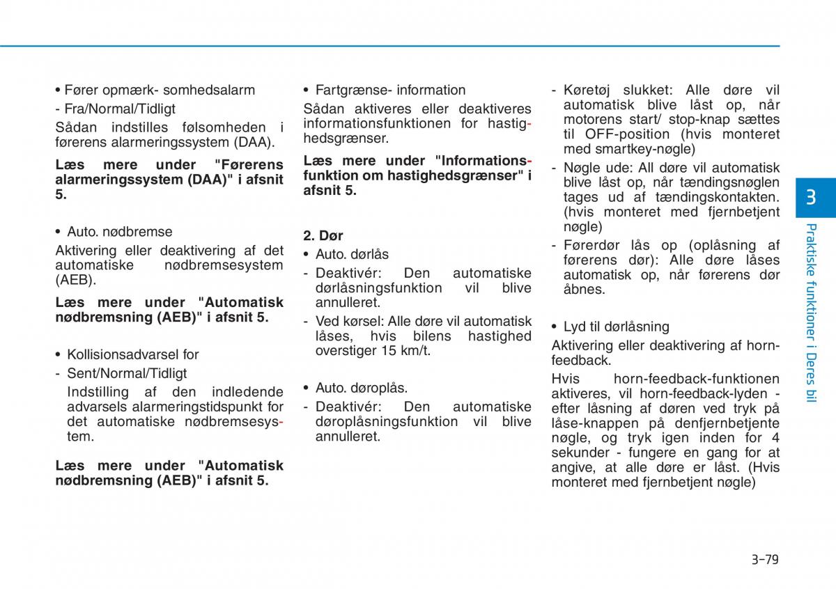 Hyundai i30N Performance Bilens instruktionsbog / page 162