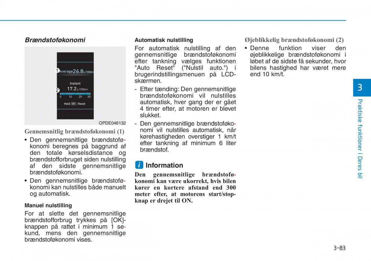 Hyundai i30N Performance Bilens instruktionsbog / page 166