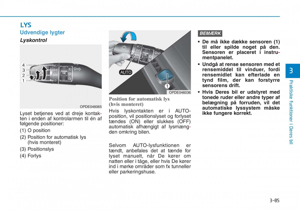 Hyundai i30N Performance Bilens instruktionsbog / page 168