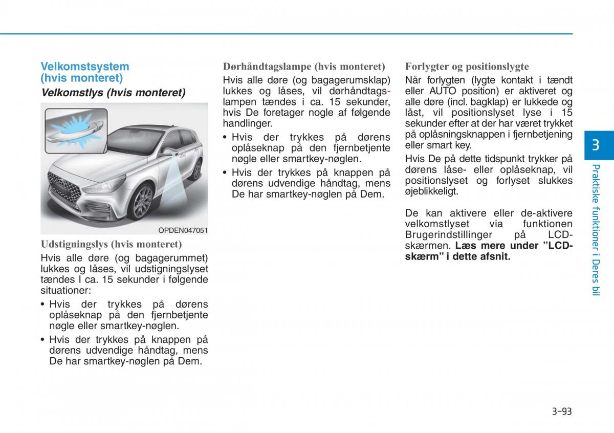 Hyundai i30N Performance Bilens instruktionsbog / page 176