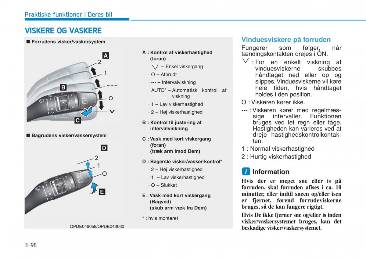 Hyundai i30N Performance Bilens instruktionsbog / page 181