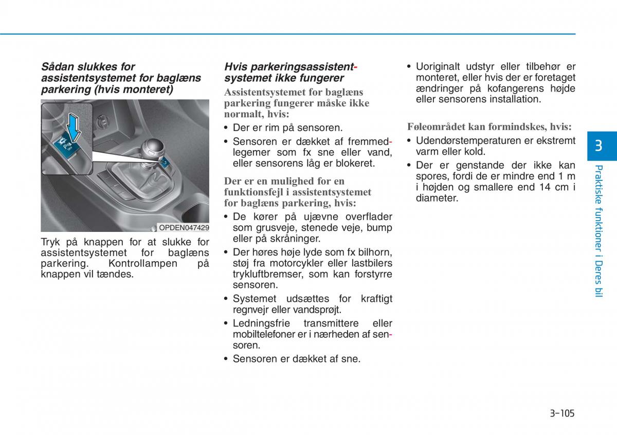 Hyundai i30N Performance Bilens instruktionsbog / page 188