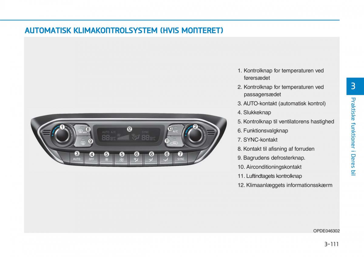 Hyundai i30N Performance Bilens instruktionsbog / page 194