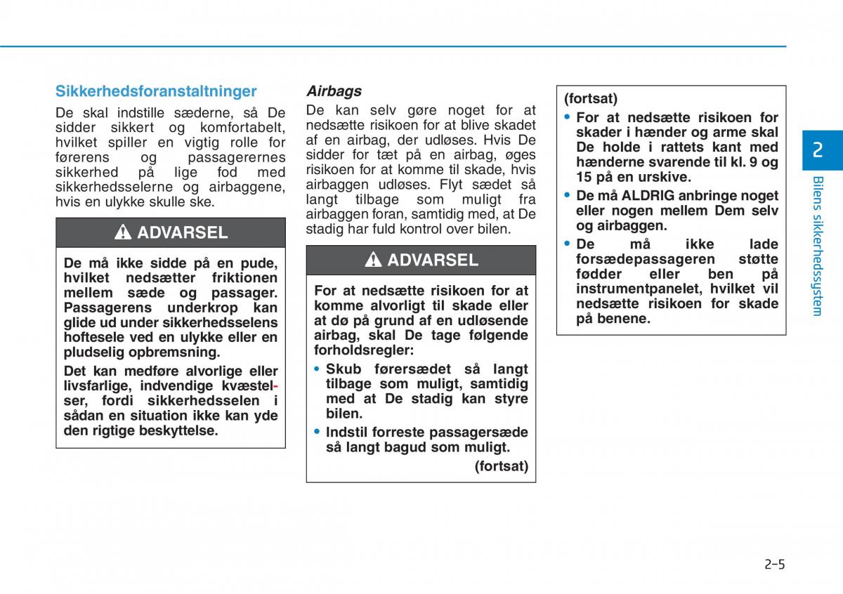 Hyundai i30N Performance Bilens instruktionsbog / page 22