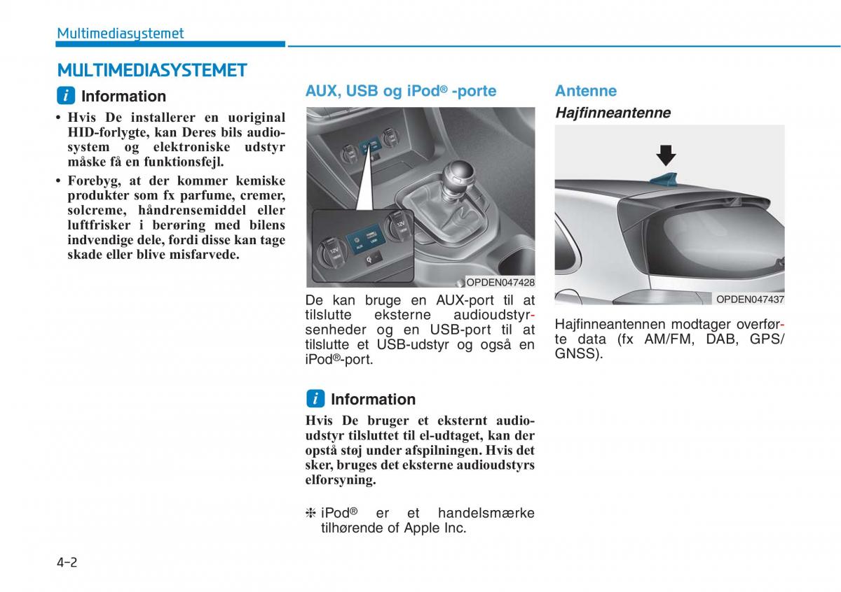 Hyundai i30N Performance Bilens instruktionsbog / page 223