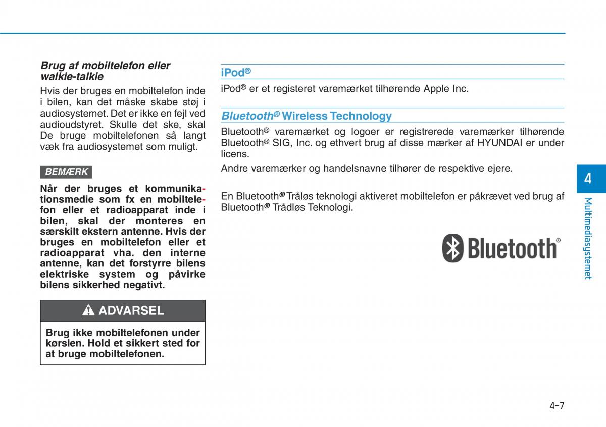 Hyundai i30N Performance Bilens instruktionsbog / page 228