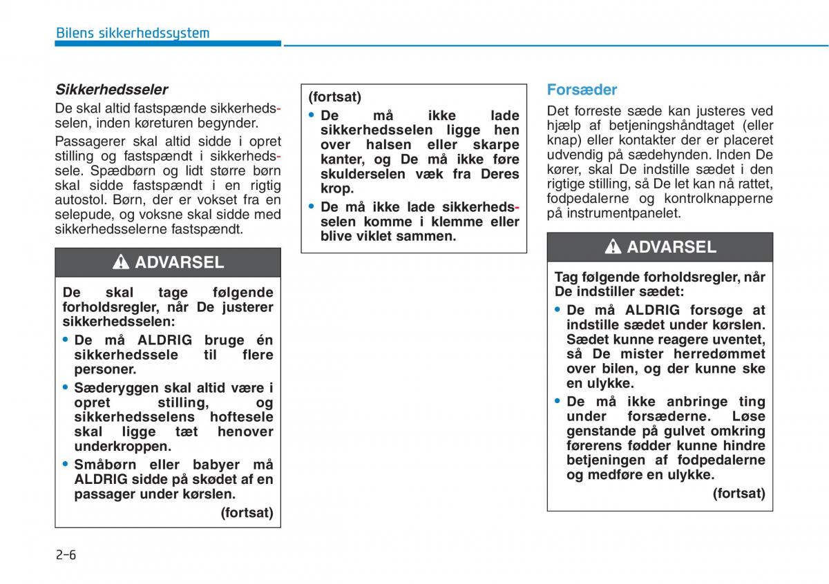 Hyundai i30N Performance Bilens instruktionsbog / page 23