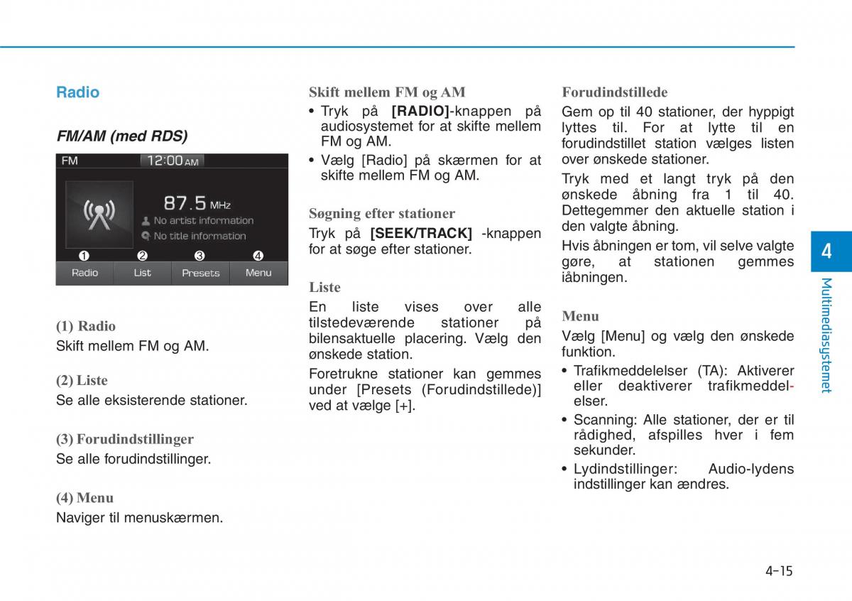 Hyundai i30N Performance Bilens instruktionsbog / page 236