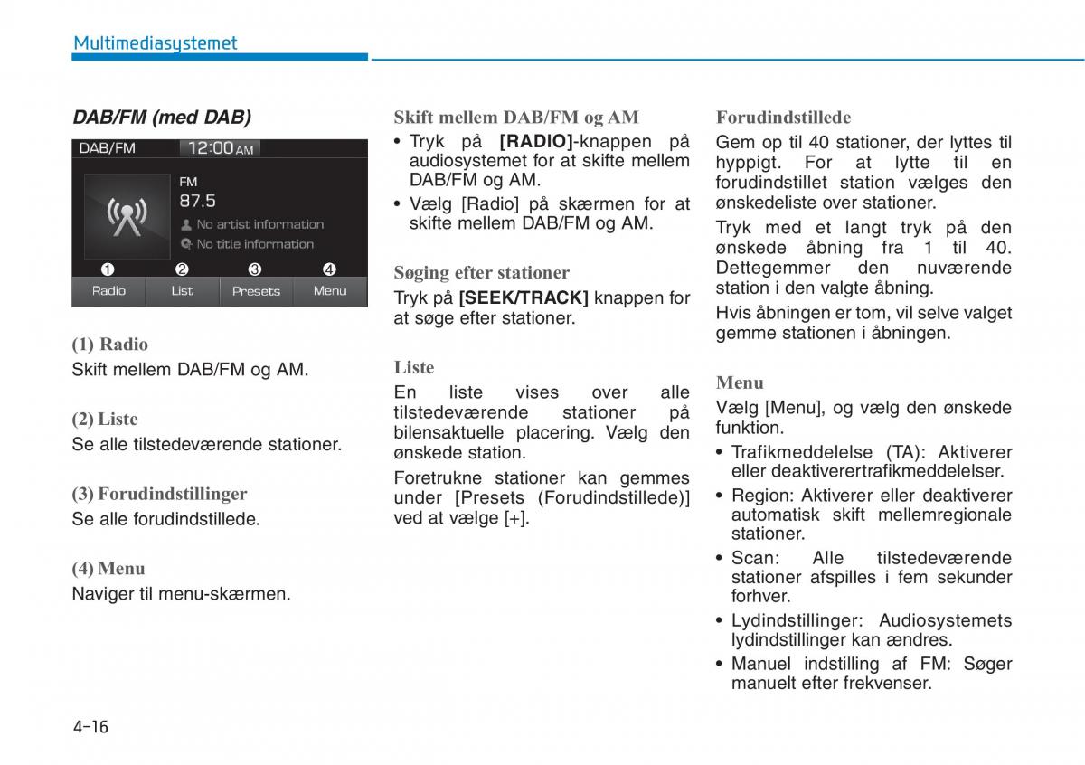 Hyundai i30N Performance Bilens instruktionsbog / page 237