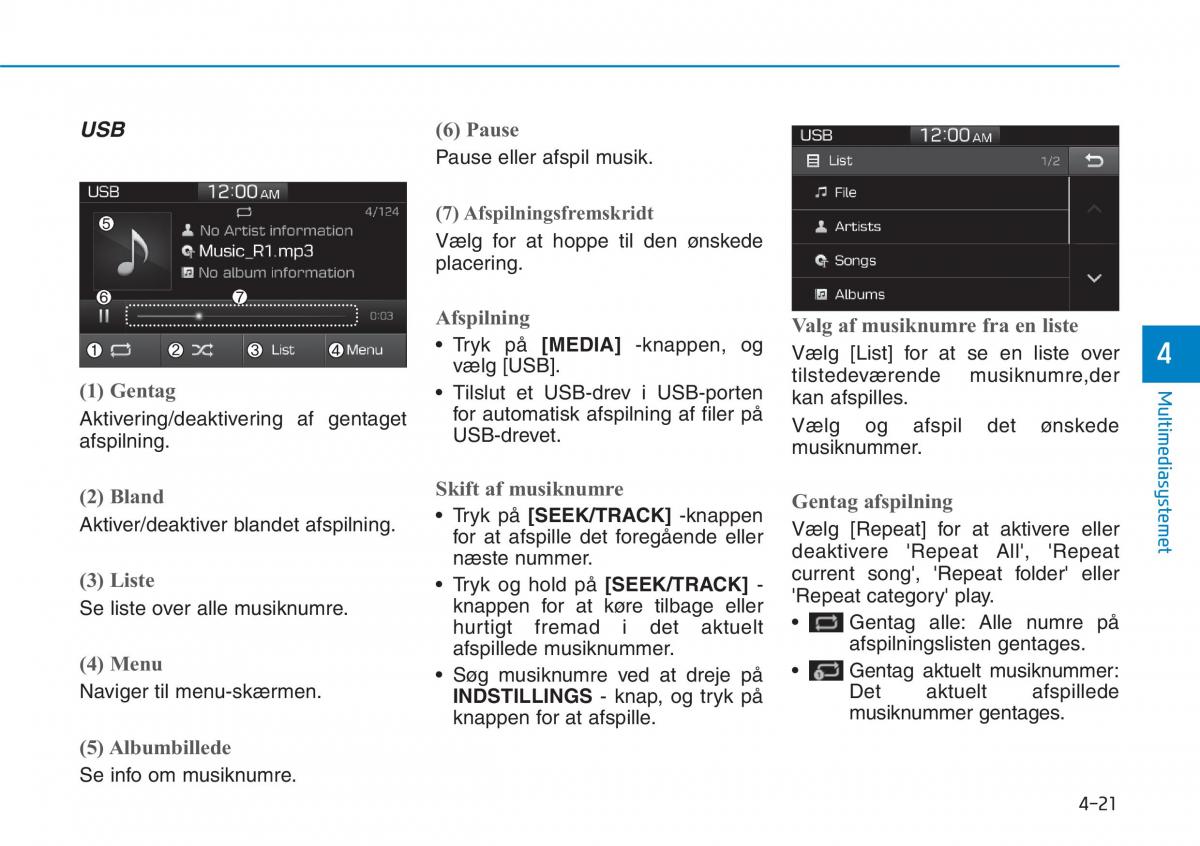 Hyundai i30N Performance Bilens instruktionsbog / page 242