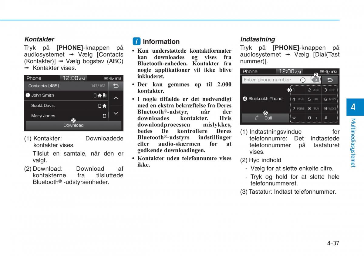 Hyundai i30N Performance Bilens instruktionsbog / page 258