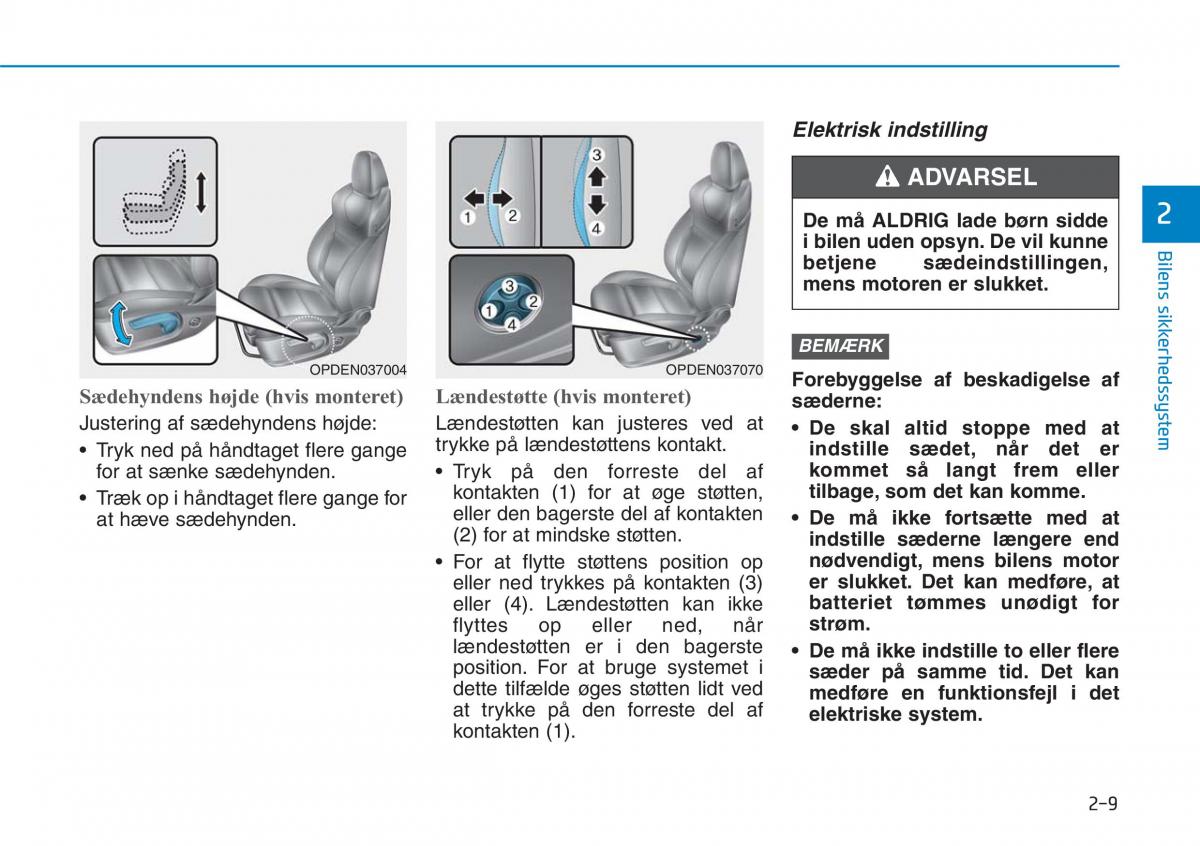 Hyundai i30N Performance Bilens instruktionsbog / page 26