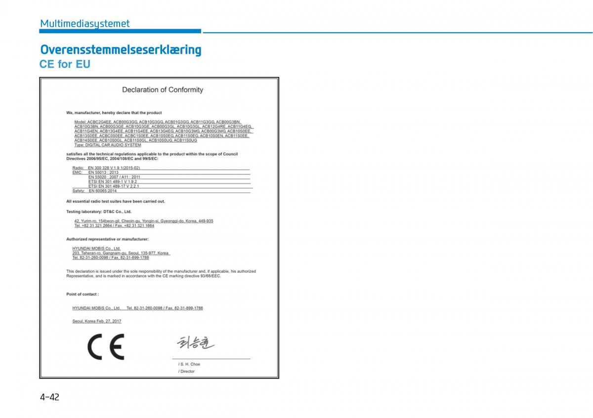 Hyundai i30N Performance Bilens instruktionsbog / page 263