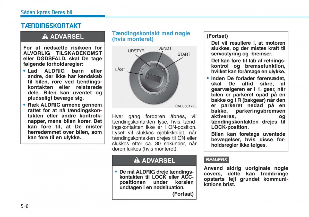 Hyundai i30N Performance Bilens instruktionsbog / page 269