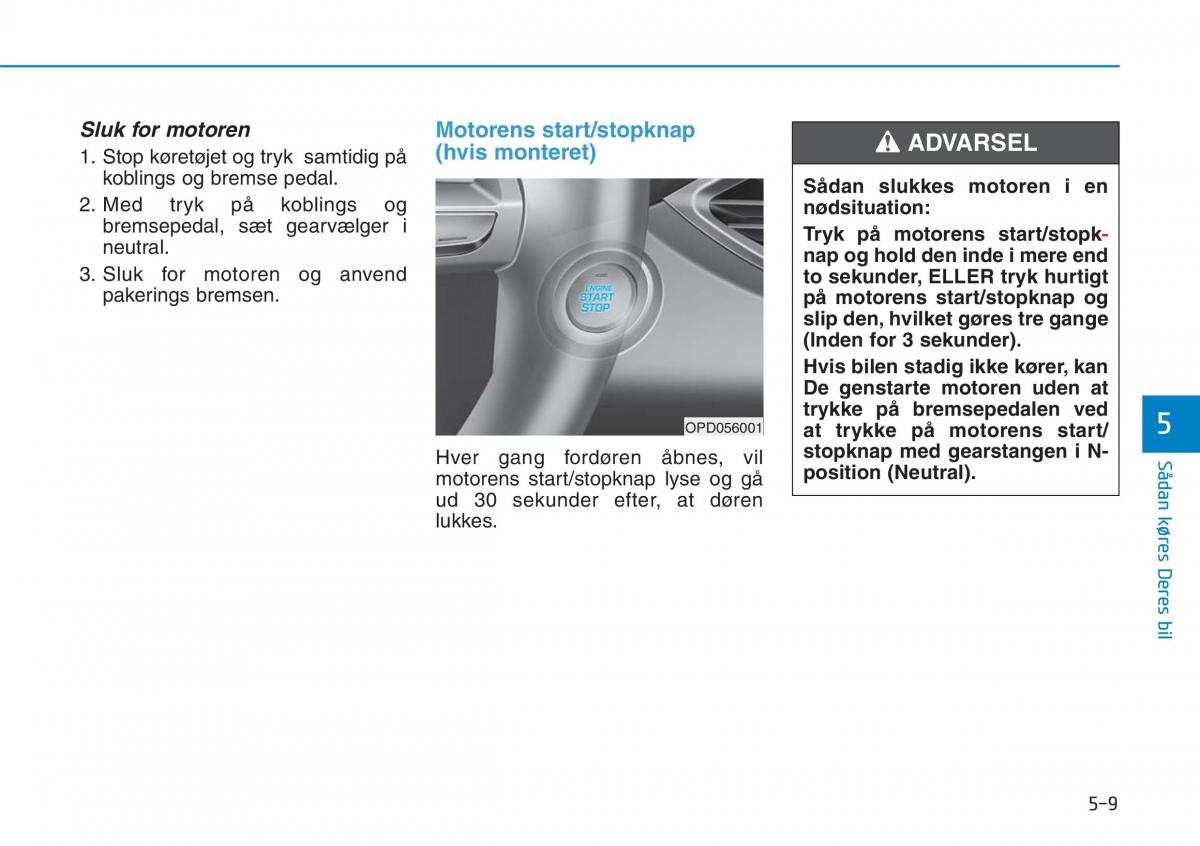 Hyundai i30N Performance Bilens instruktionsbog / page 272