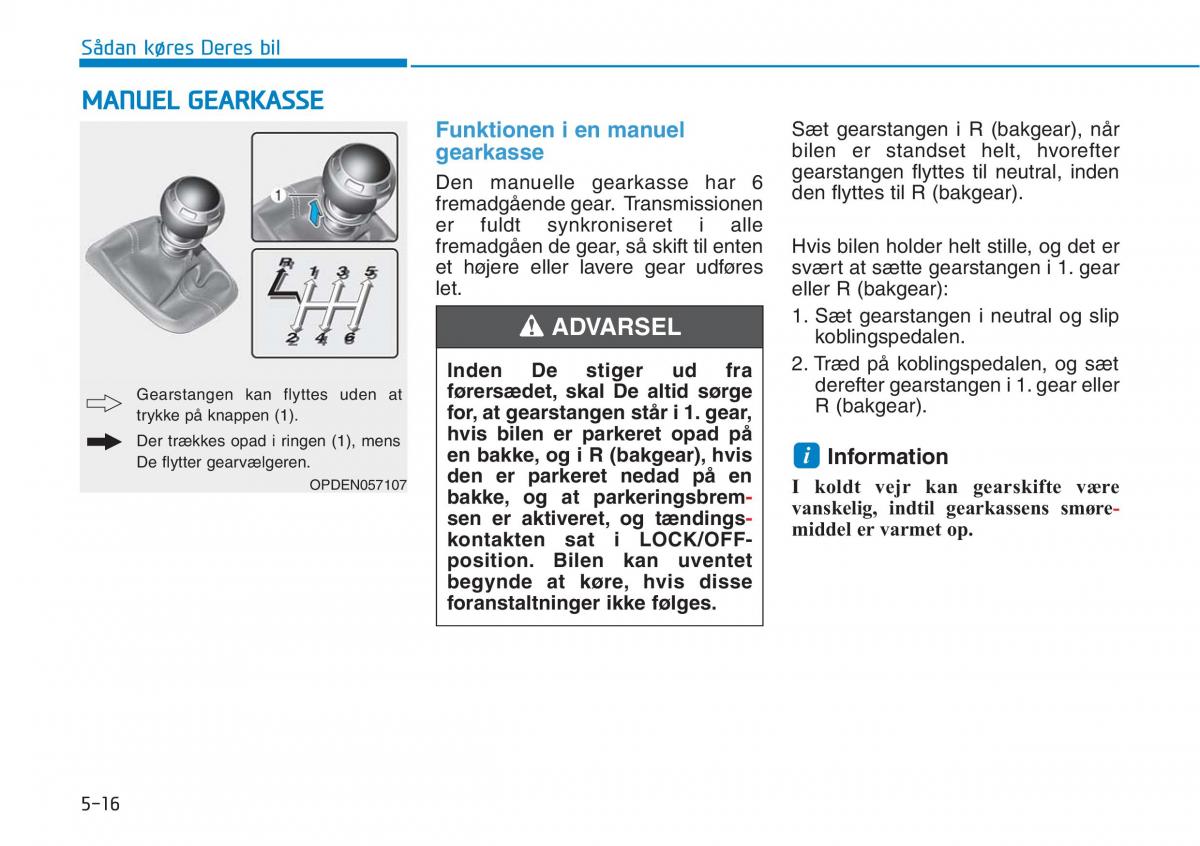 Hyundai i30N Performance Bilens instruktionsbog / page 279