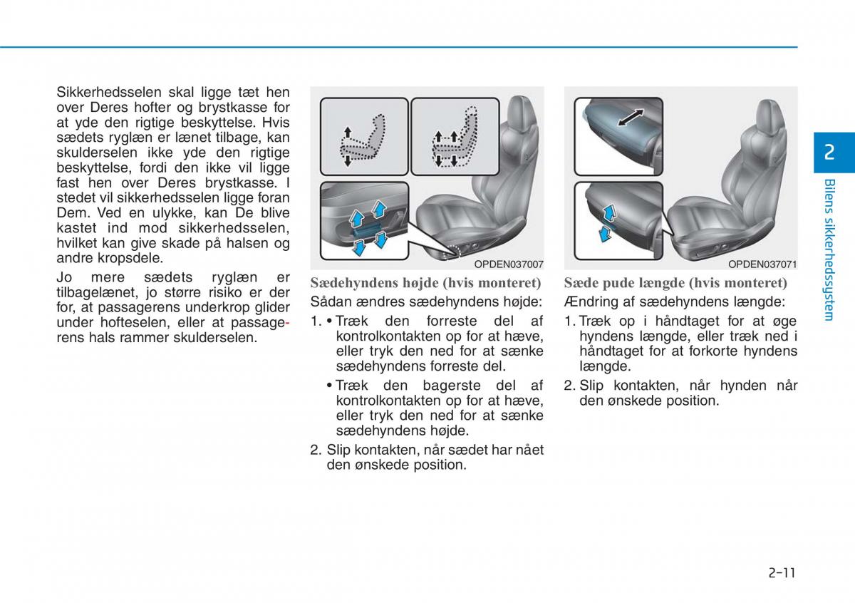 Hyundai i30N Performance Bilens instruktionsbog / page 28