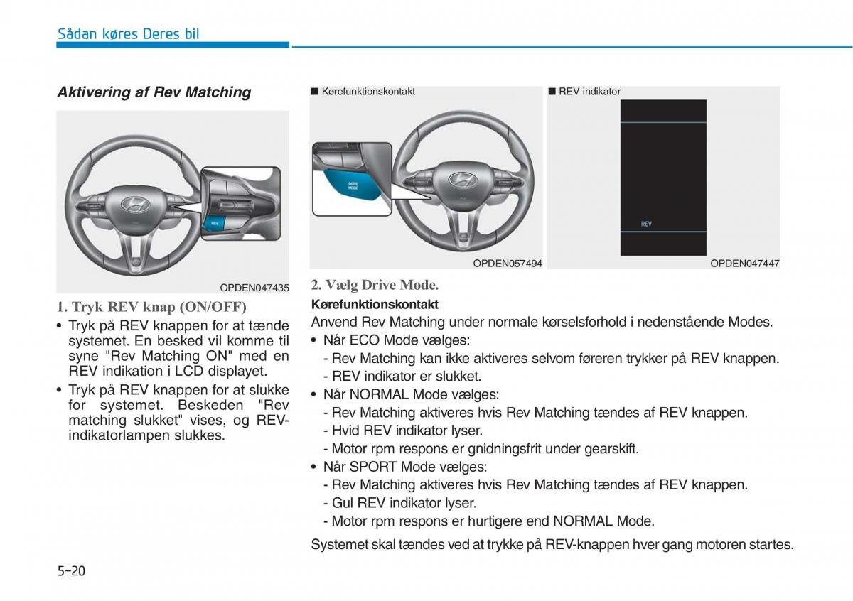 Hyundai i30N Performance Bilens instruktionsbog / page 283