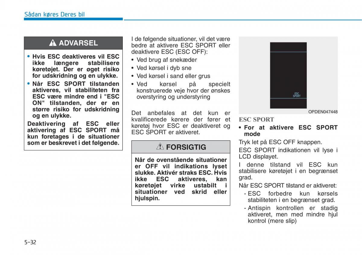 Hyundai i30N Performance Bilens instruktionsbog / page 295