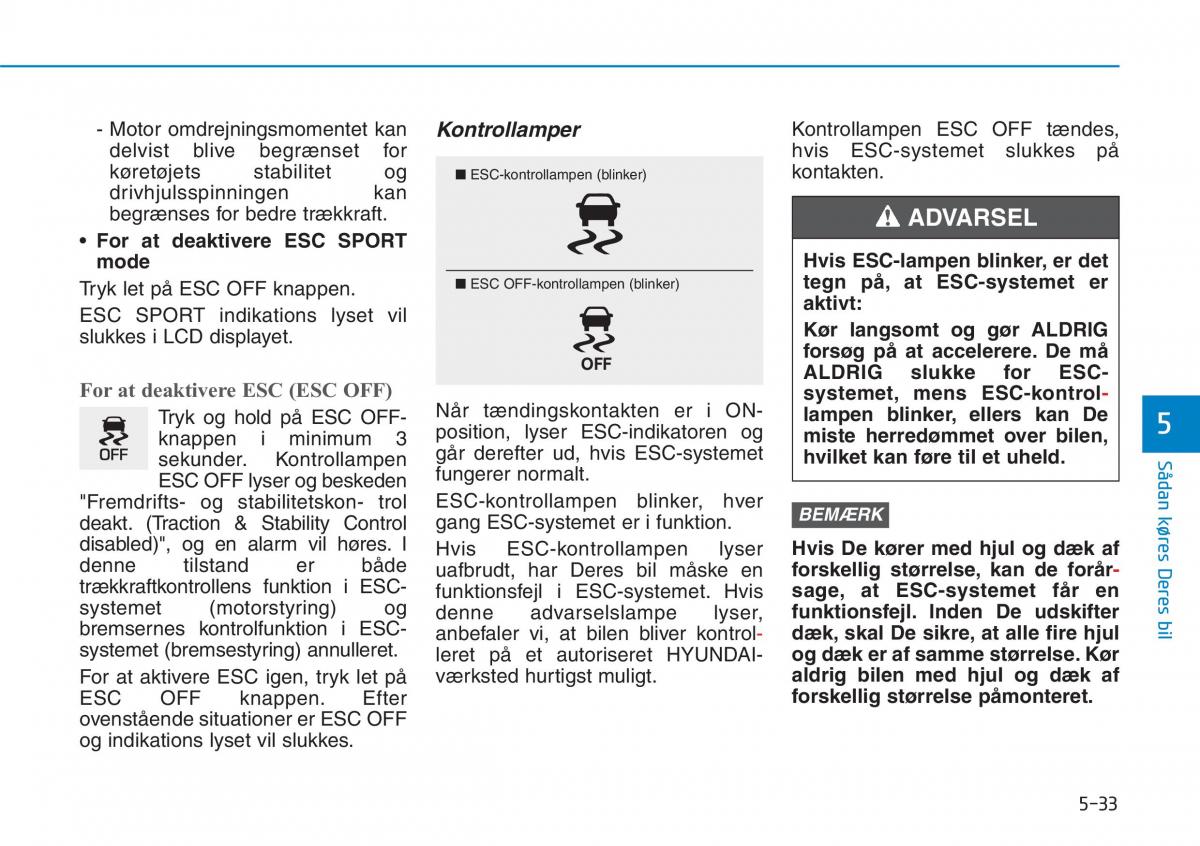 Hyundai i30N Performance Bilens instruktionsbog / page 296