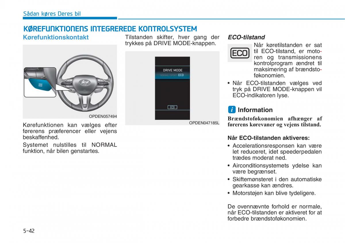 Hyundai i30N Performance Bilens instruktionsbog / page 305