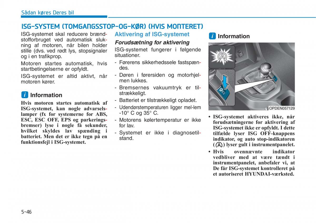 Hyundai i30N Performance Bilens instruktionsbog / page 309