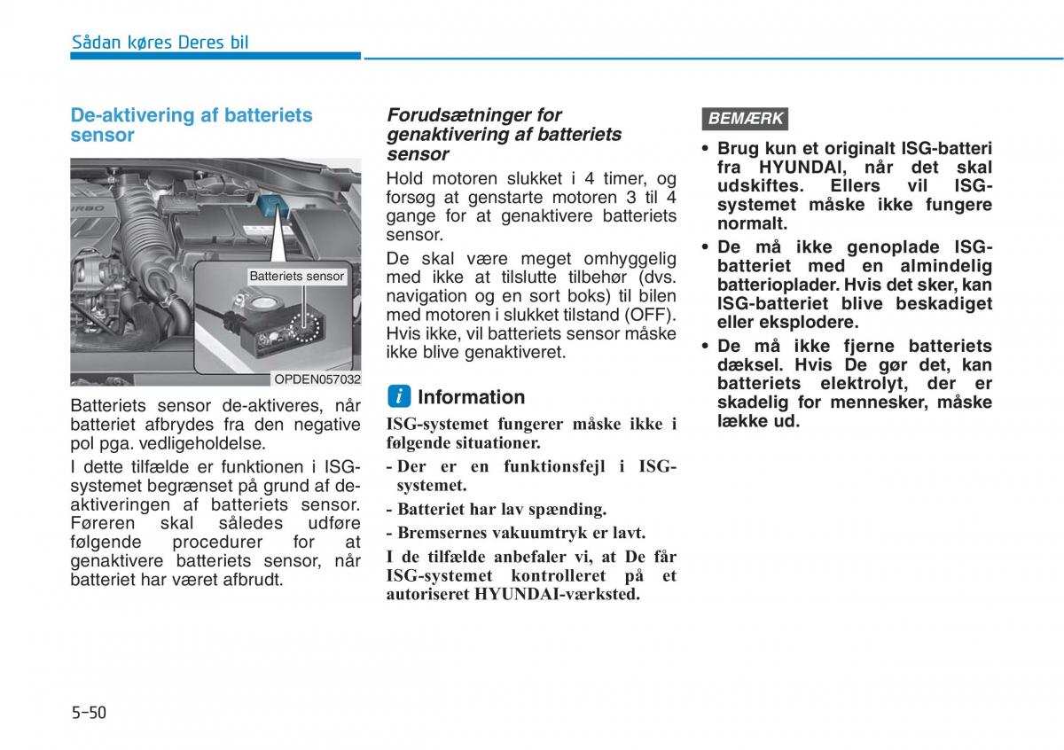 Hyundai i30N Performance Bilens instruktionsbog / page 313