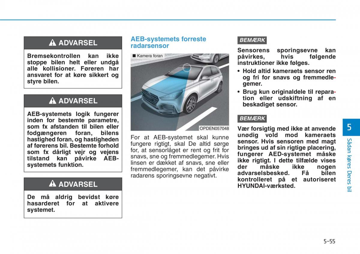 Hyundai i30N Performance Bilens instruktionsbog / page 318