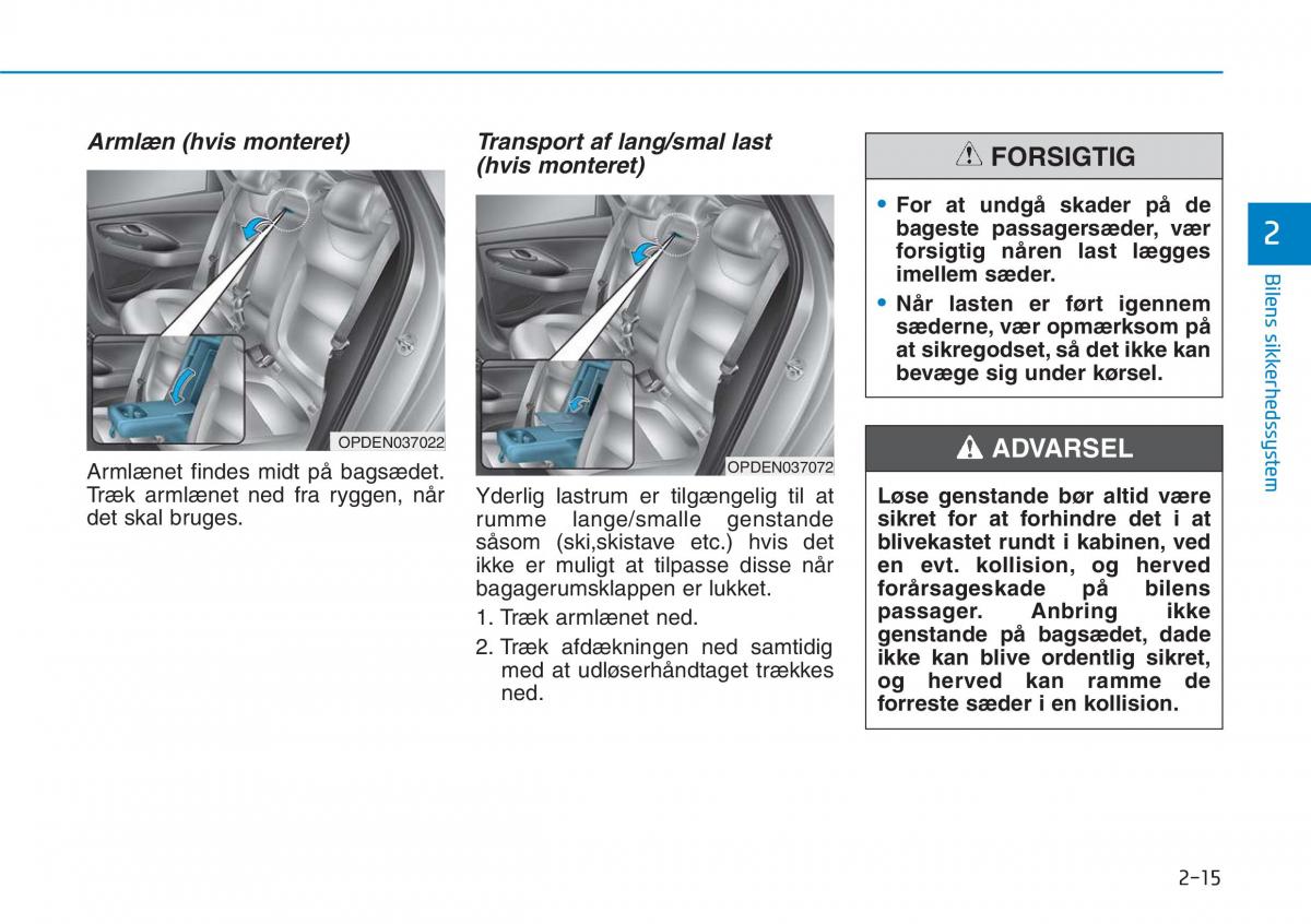 Hyundai i30N Performance Bilens instruktionsbog / page 32