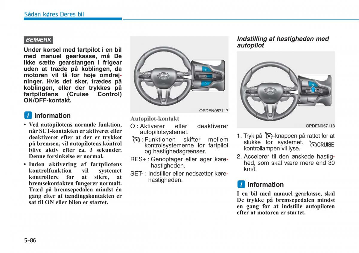 Hyundai i30N Performance Bilens instruktionsbog / page 349