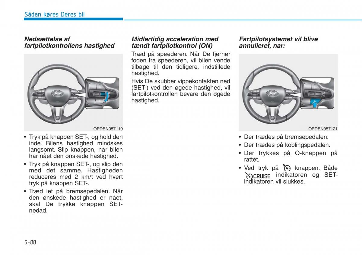 Hyundai i30N Performance Bilens instruktionsbog / page 351