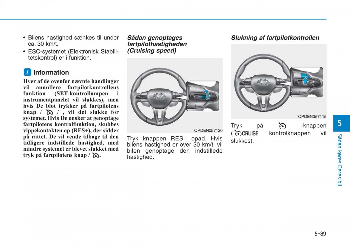 Hyundai i30N Performance Bilens instruktionsbog / page 352