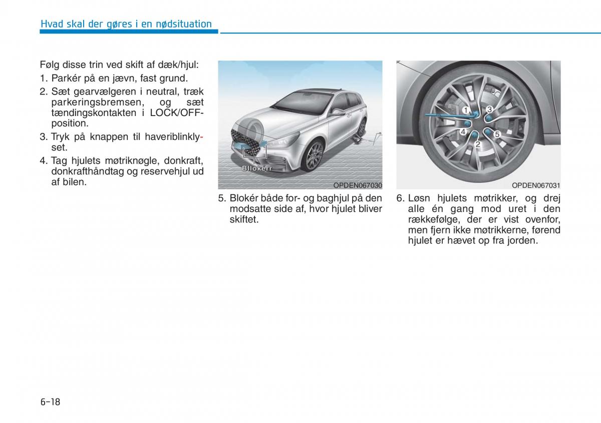 Hyundai i30N Performance Bilens instruktionsbog / page 388