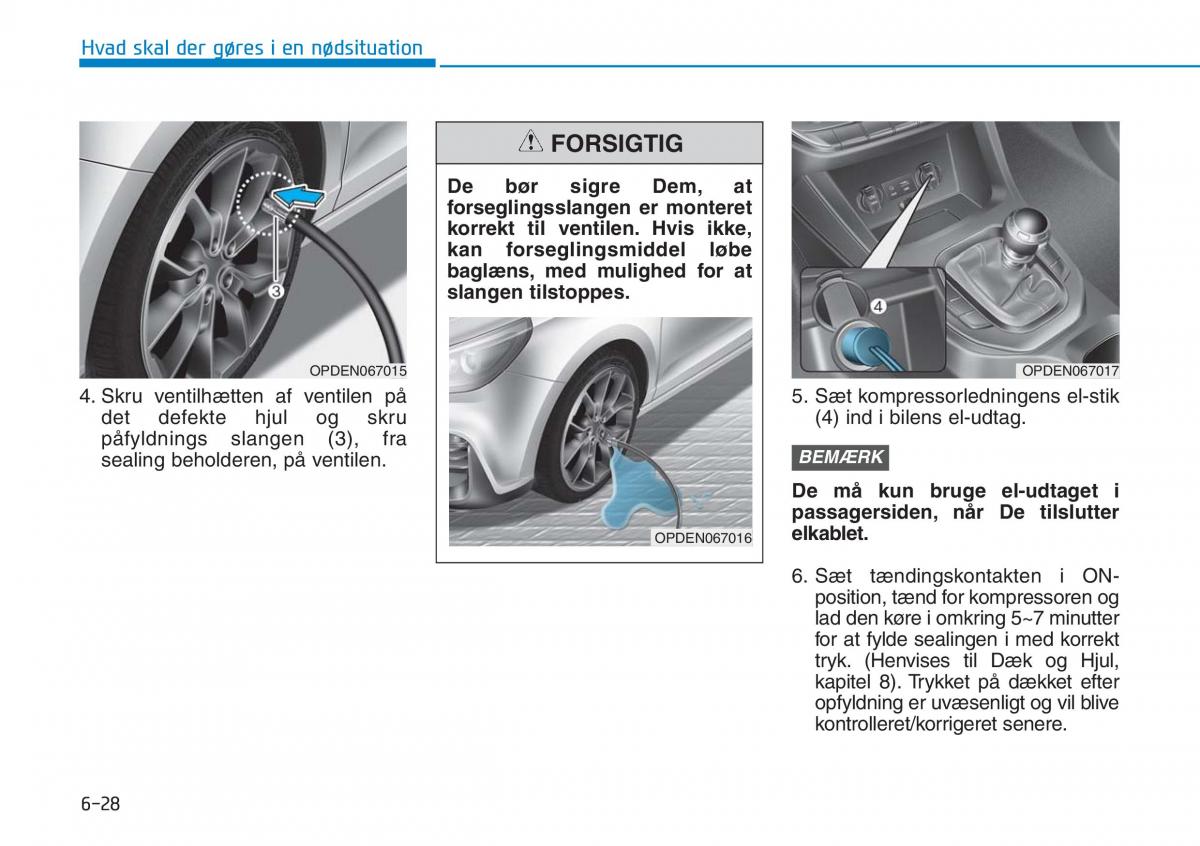 Hyundai i30N Performance Bilens instruktionsbog / page 398